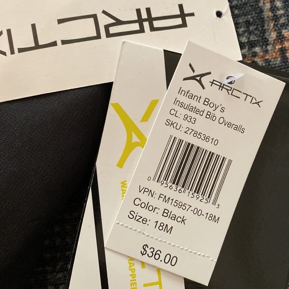 ❄️Arctix Insulated Bib Snow Overalls - 18MO - Picture 12 of 12